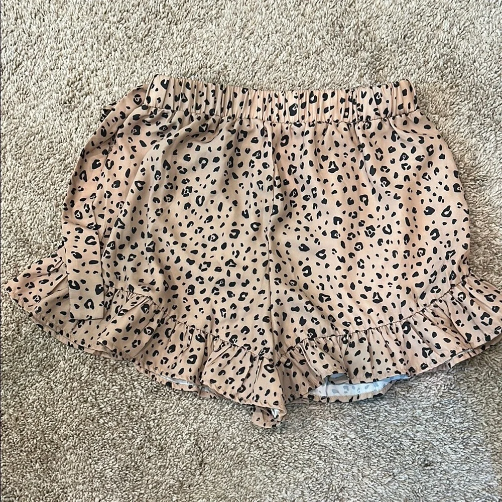 Leopard Print Ruffle Skirt - Picture 3 of 3